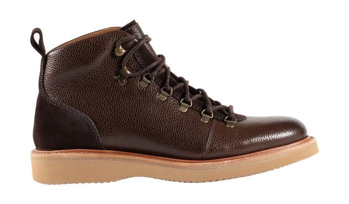 Barker Frank - Choc Grain Choc Suede