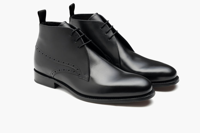 Barker Fulham - Black Calf