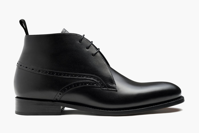 Barker Fulham - Black Calf
