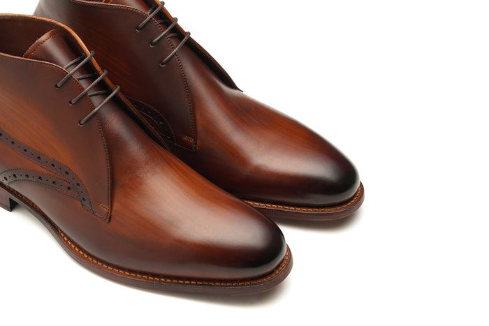 Barker Fulham - Hand Brushed Brown
