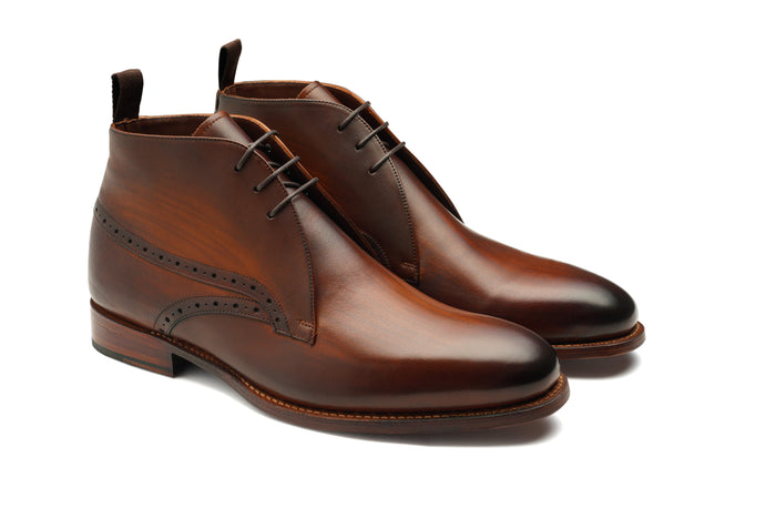 Barker Fulham - Hand Brushed Brown