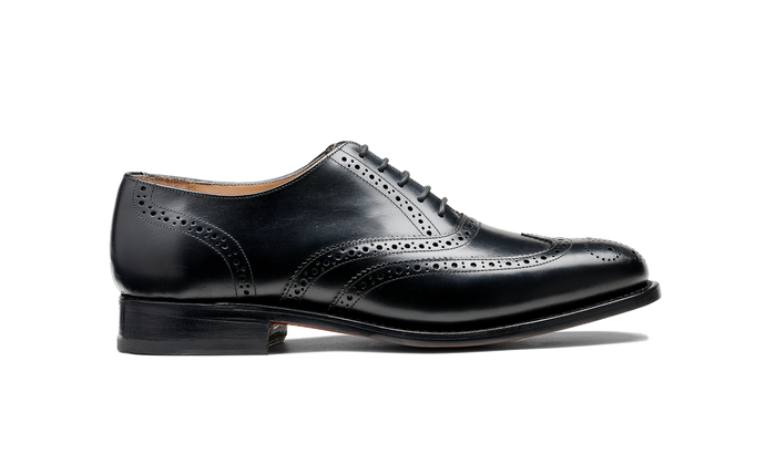 Barker Glasgow - Black Calf