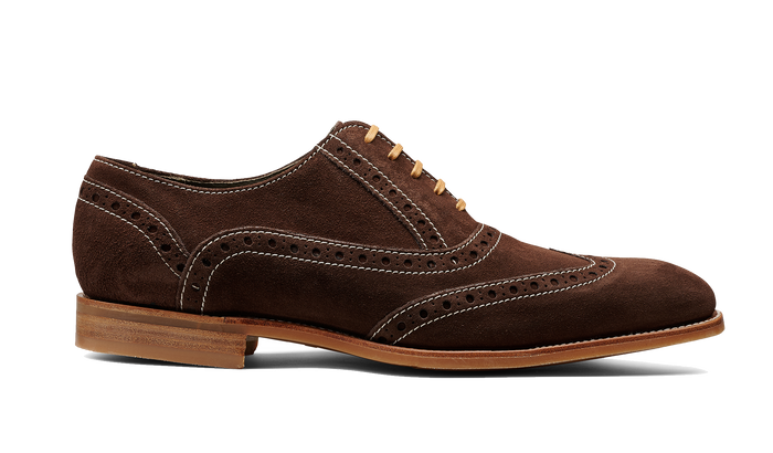 Barker Grant - Brown Suede