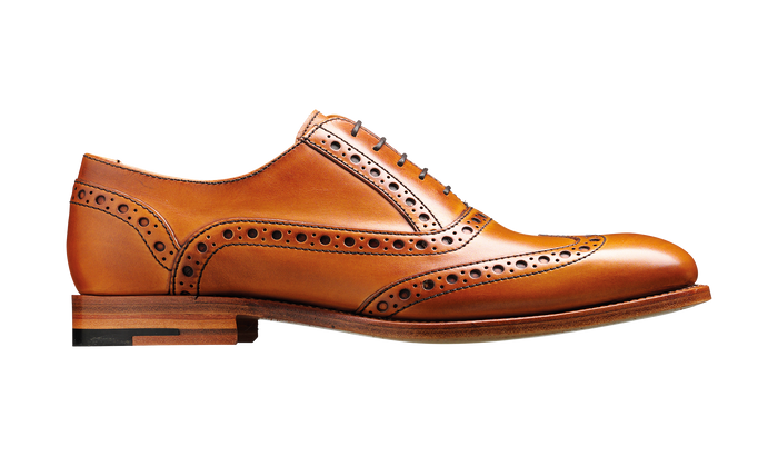 Barker Grant - Cedar Calf Mens Brogue Shoe