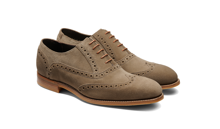 Barker Grant - Light Visone Suede