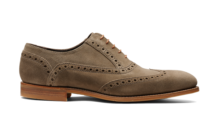 Barker Grant - Light Visone Suede