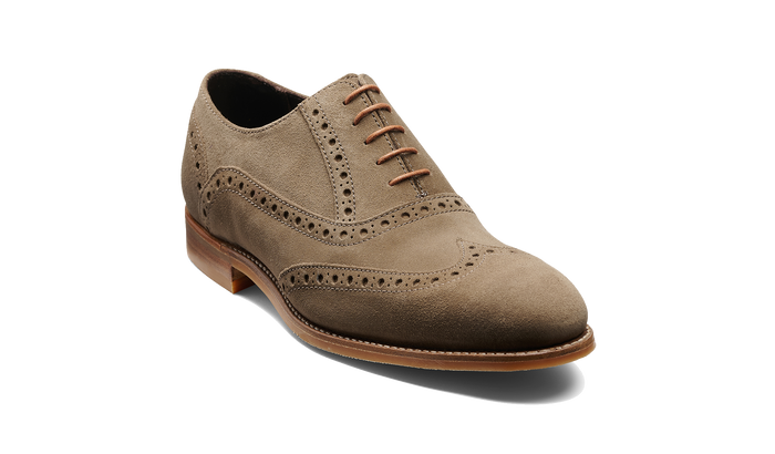 barker Grant - Light Visone Suede