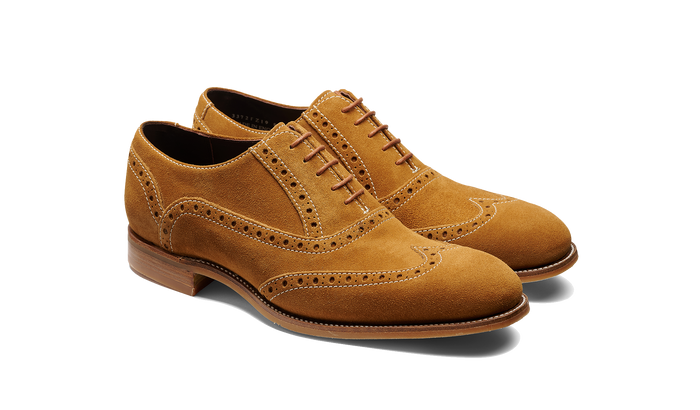 Barker Grant - Mustard Suede