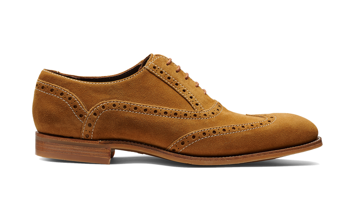 Barker Grant - Mustard Suede