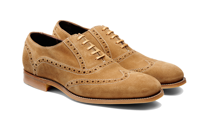 Barker Grant - Tan Suede