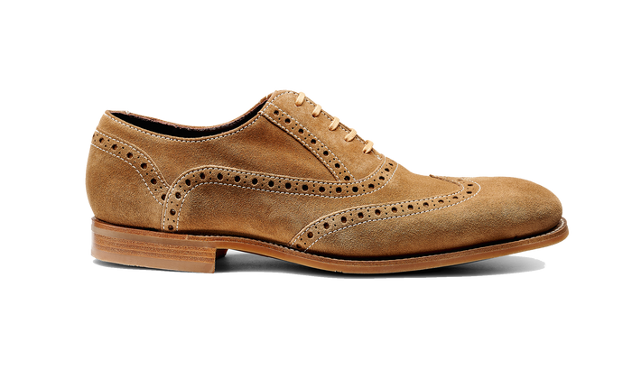 Barker Grant - Tan Suede