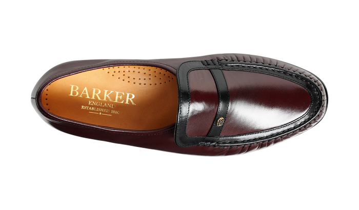 Barker Jefferson - Burgundy / Black Kid