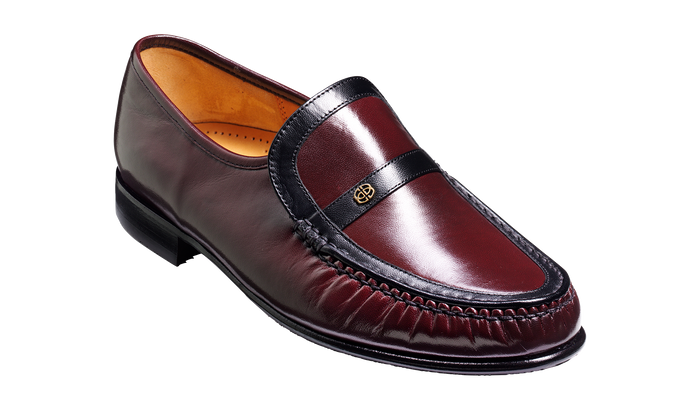 barker Jefferson - Burgundy / Black Kid