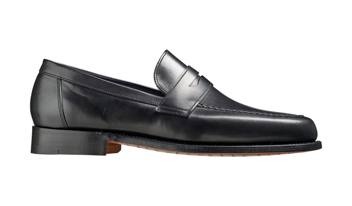 Barker Jevington - Black Calf Loafer