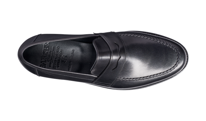 Barker Jevington - Black Calf Loafer