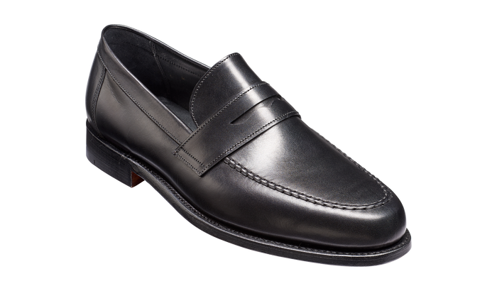 barker Jevington - Black Calf Loafer