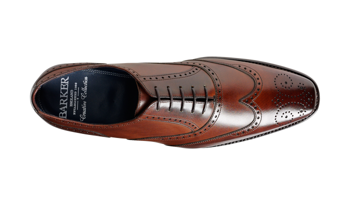 Barker Johnny - Dark Brown Calf Oxford