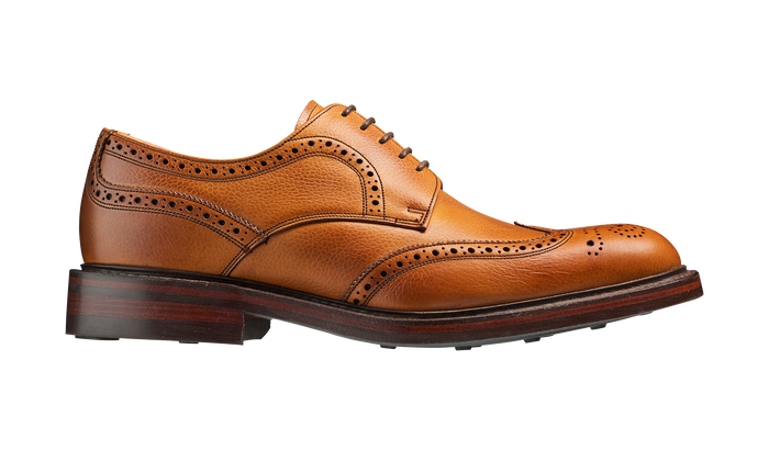 Barker Kelmarsh - Cedar Grain Wingtip Brogue