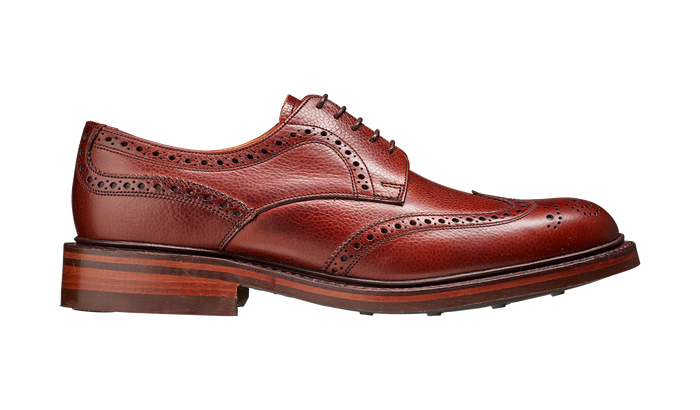 Barker Kelmarsh - Cherry Grain Wingtip Brogue