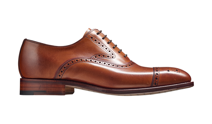 Barker Lerwick - Antique Rosewood Calf Oxford
