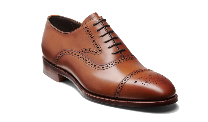 Barker Lerwick - Dark Tan Calf
