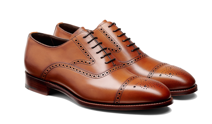 Barker Lerwick - Dark Tan Calf