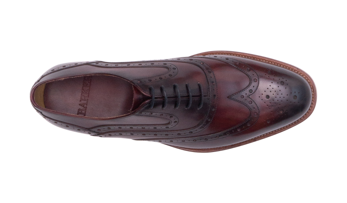 Barker Liffey - Hand Brushed Burgundy