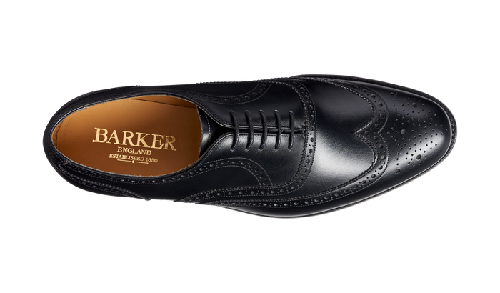 Barker Malton - Black Calf Brogue