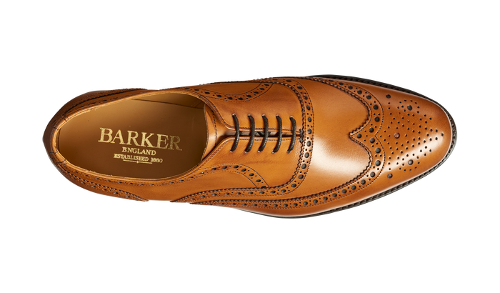 Barker Malton - Cedar Calf Brogue