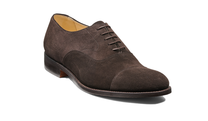 Barker Malvern - Ebano Suede