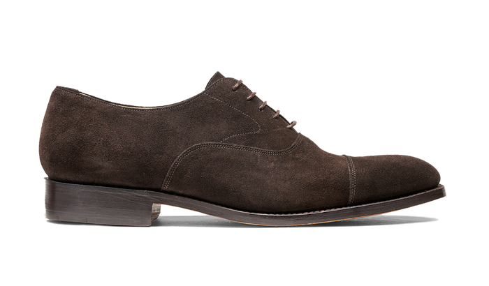 Barker Malvern - Ebano Suede