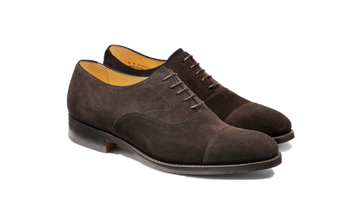 Barker Malvern - Ebano Suede