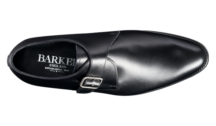 Barker Marble Arch - Black Calf