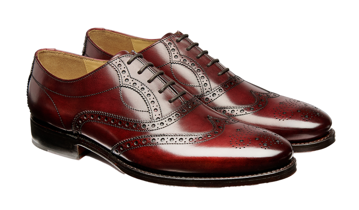 Barker Marchwell - Burgundy Calf