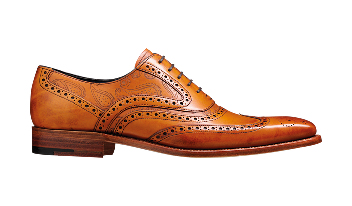 Barker McClean - Cedar Calf / Paisley Laser