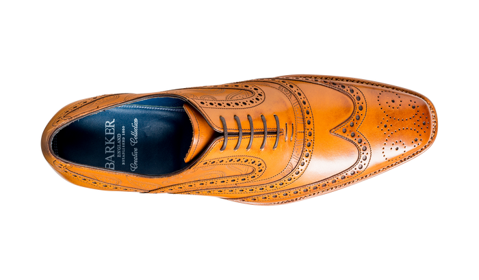 Barker McClean - Cedar Calf / Paisley Laser