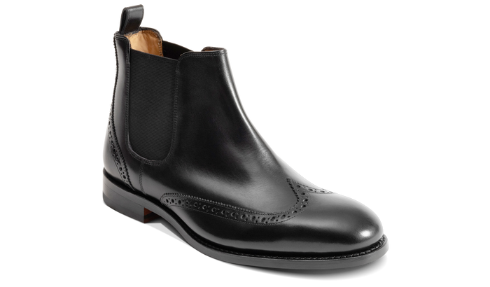 Barker Mersey - Black Calf
