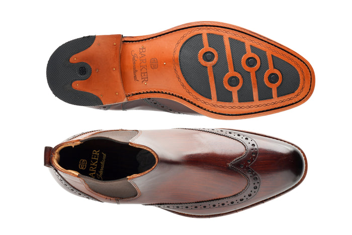 Barker Mersey - Brown Hand Patina