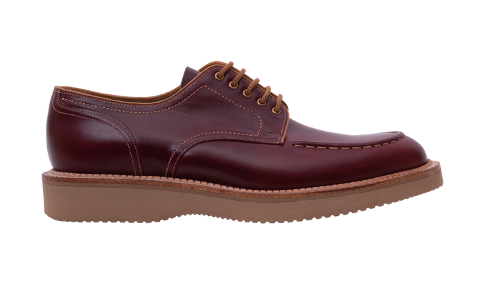 Barker Michigan - Burgundy Waxy Calf