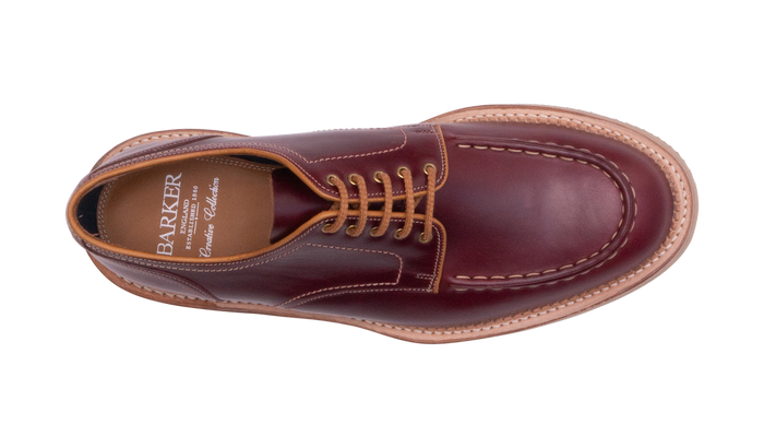 Barker Michigan - Burgundy Waxy Calf