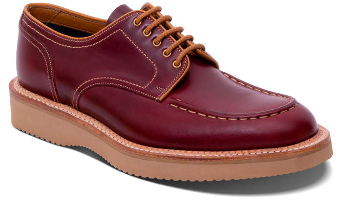 barker Michigan - Burgundy Waxy Calf