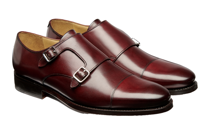 Barker Middlewich - Burgundy Calf