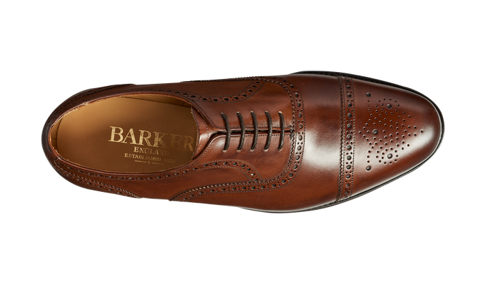 Barker Mirfield - Dark Walnut Calf Oxford