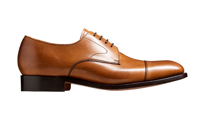 Barker Morden - Conker Calf Toe Cap Derby