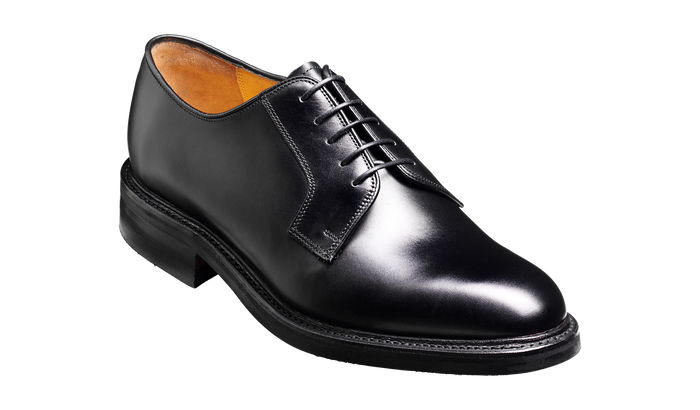 barker Nairn - Black Calf Mens Derby Shoes