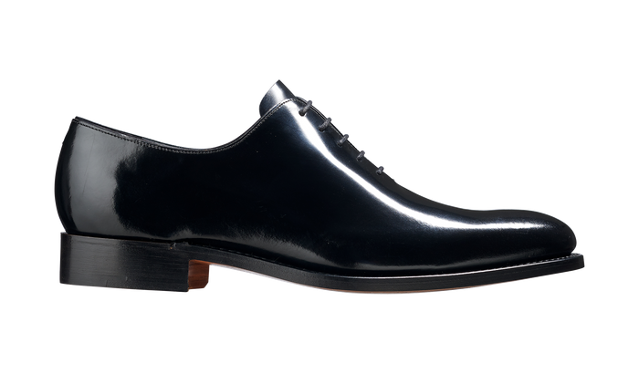 Barker Nelson - Black Hi Shine Oxford Shoe