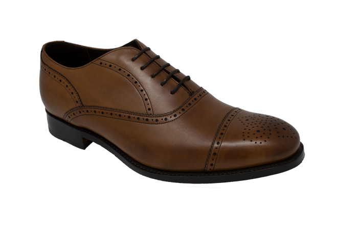 barker Newcastle - Chestnut Calf