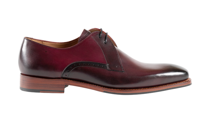 Barker Oscar - Burgundy Hand Patina