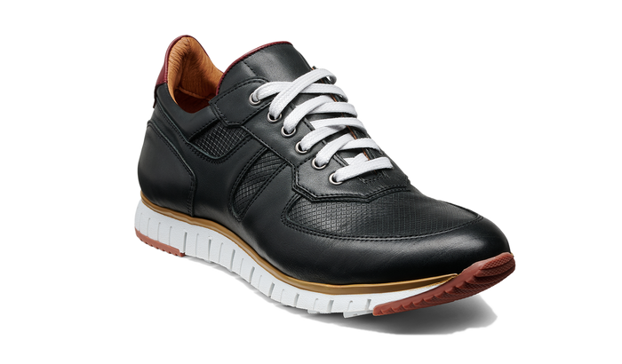 barker Pace - Preto Black Bordo