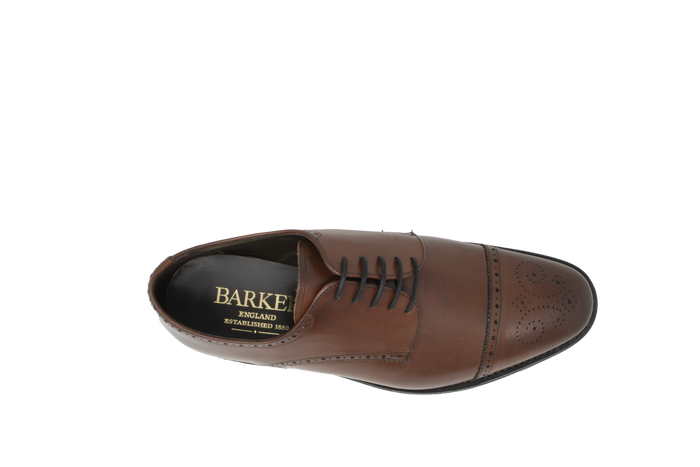 Barker Perth 2 - Burgundy Calf